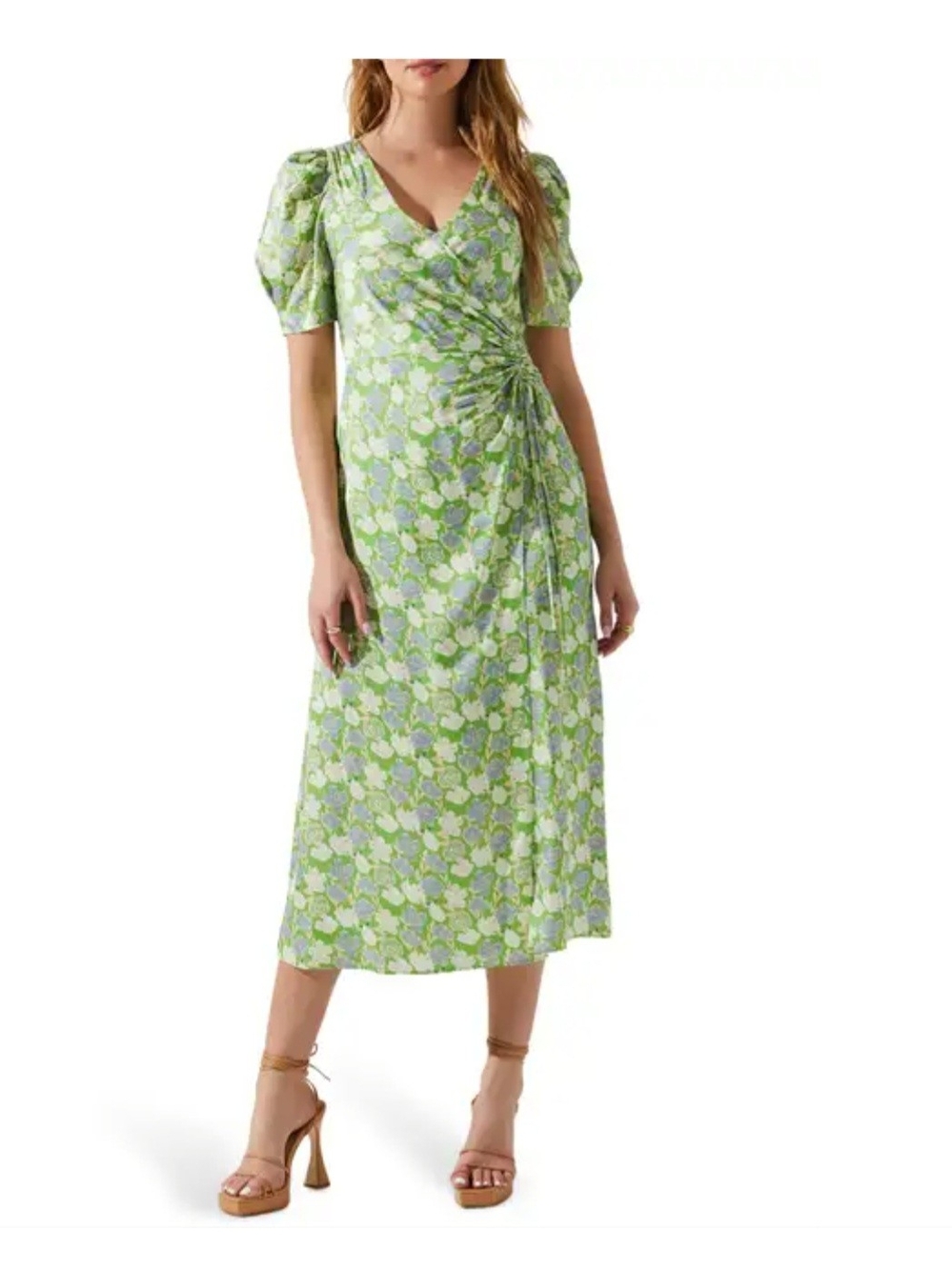 ASTR The Label Martina Ruched Dress